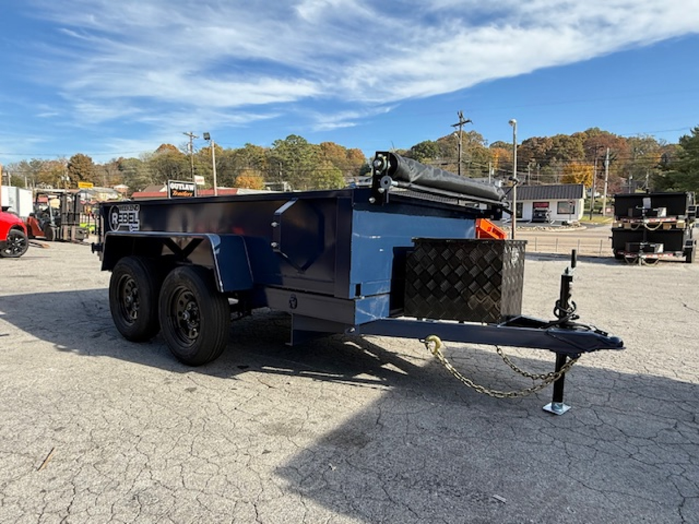 New2026 U-Dump 5x10 7k w/19"sides Dump Trailer - Image 2