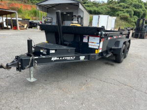 New2026 Hillcrest Trailers 6x12 10k 20" sides Dump Trailer