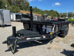 New2026 Hillcrest Trailers 7X16 14K HD tube ramps & hyd jack Dump Trailer