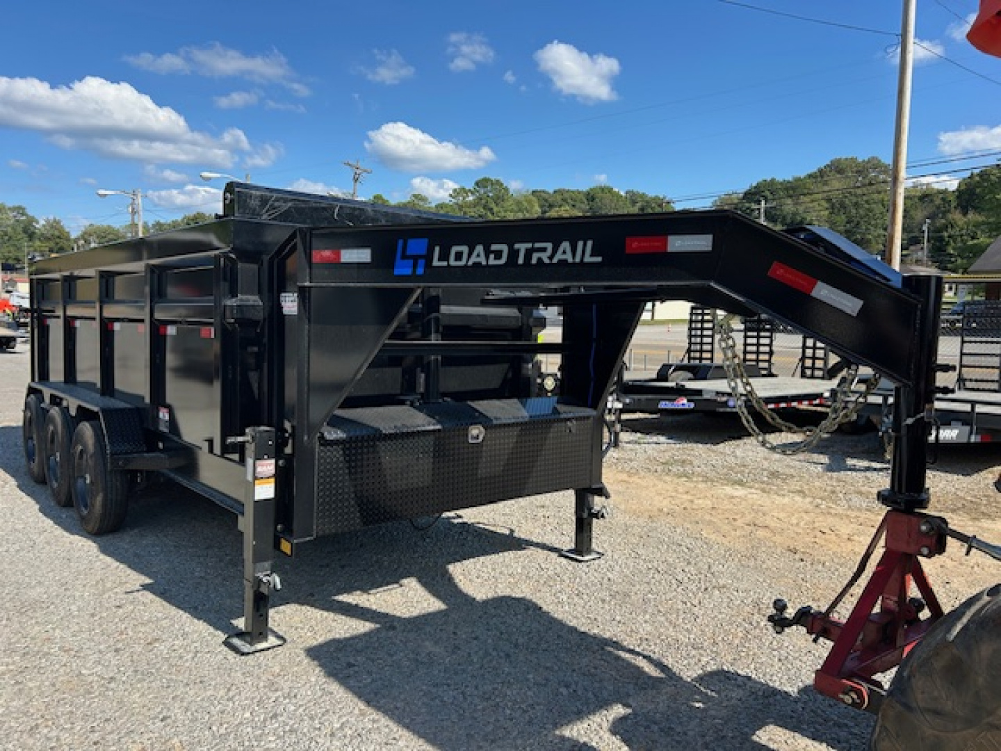 New2026 Load Trail 7x16 21k GN 4' sides Dump Trailer - Image 9