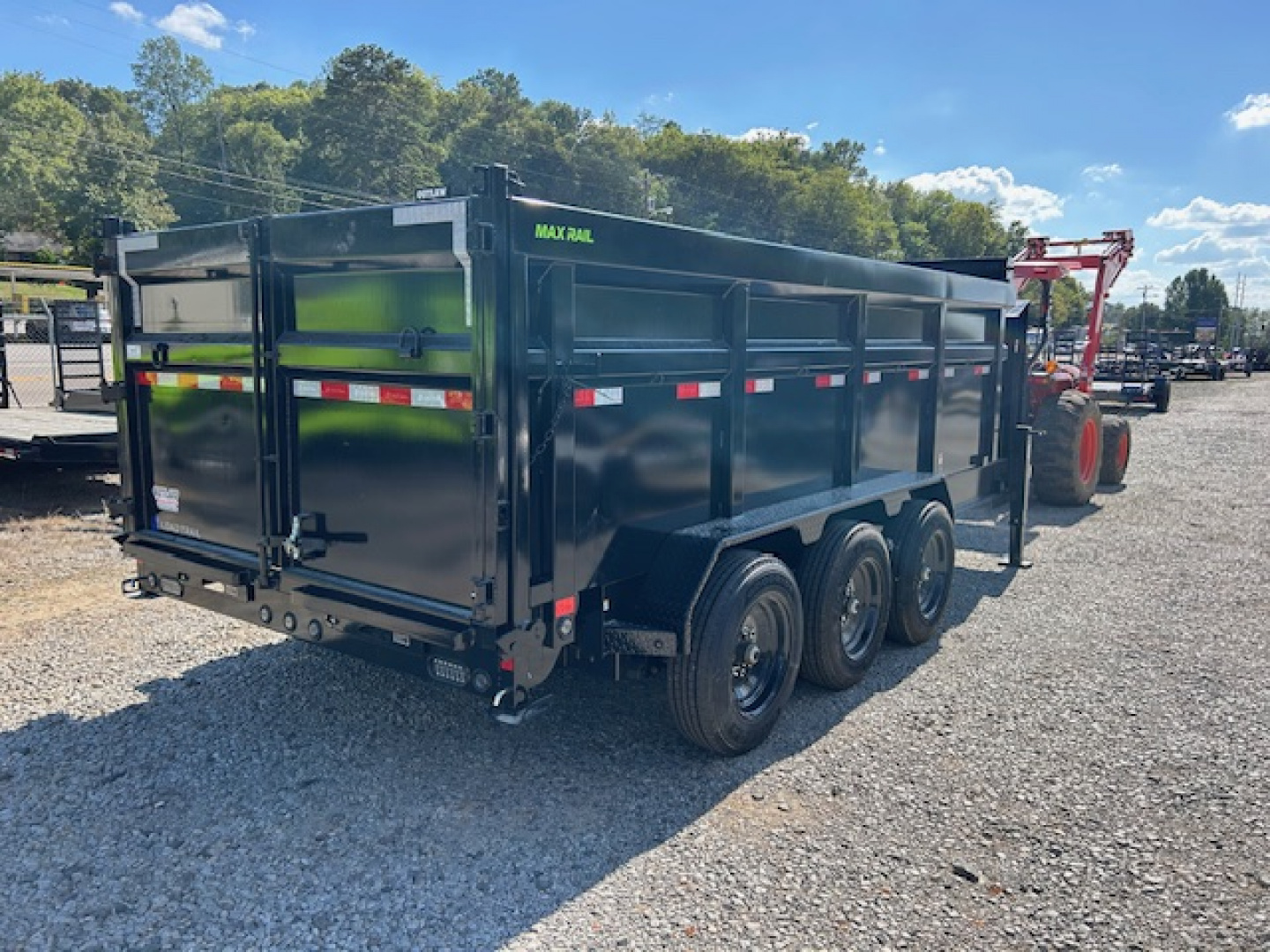 New2026 Load Trail 7x16 21k GN 4' sides Dump Trailer - Image 6