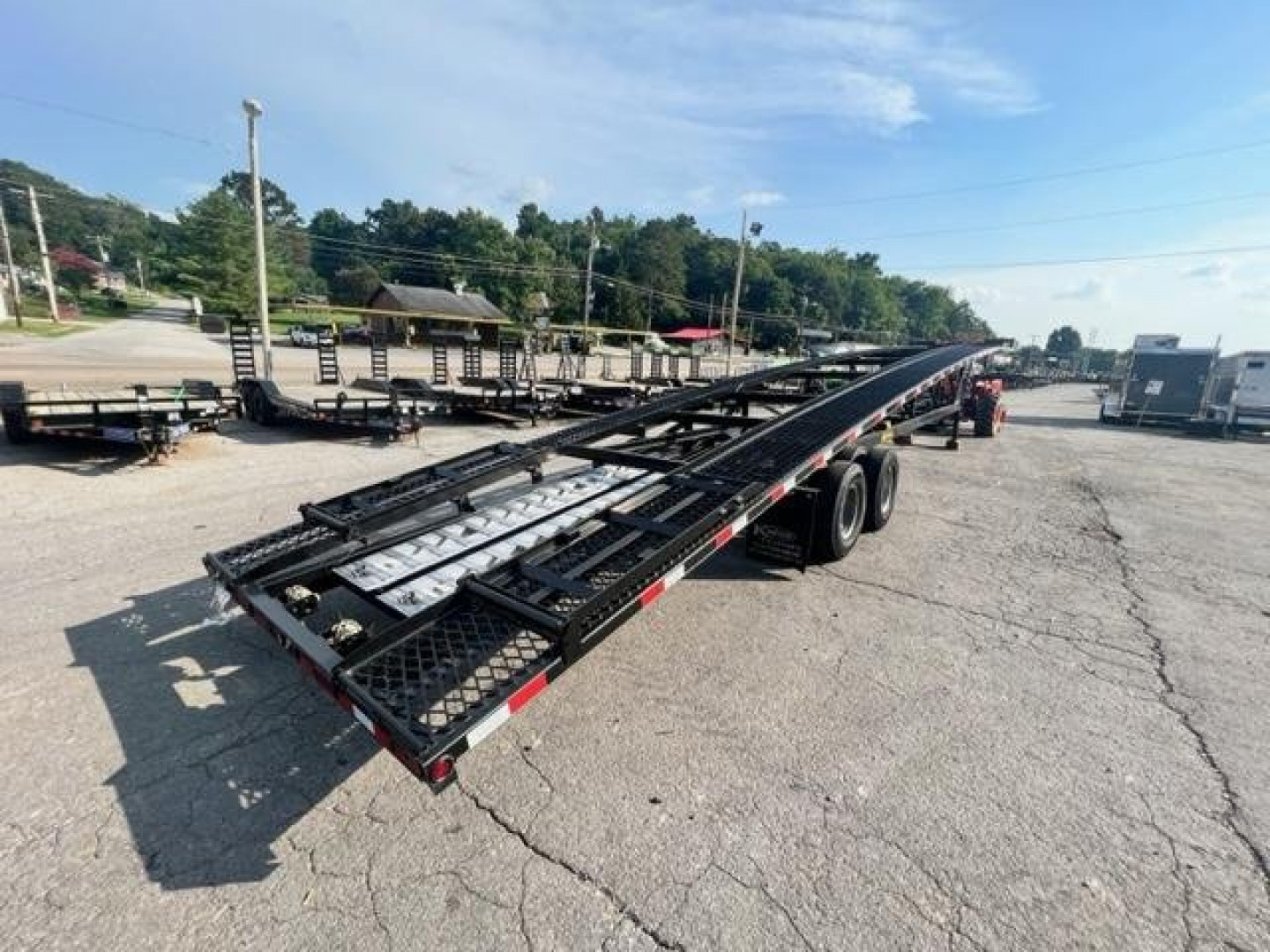 Used2022 Outlaw Trailers Wedge Trailer Equipment Trailer - Image 9