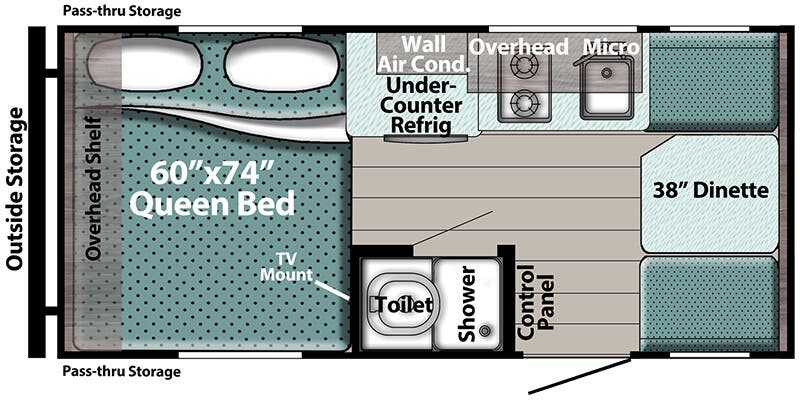 2025 Gulf Stream Trail Boss 170RQ - Image 6