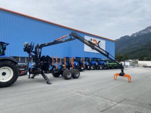 BMF 10T2Pro with crane 850HP and high seat