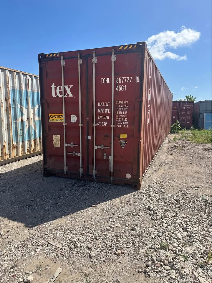 Used 40 High Cube Shipping Container – Solid & Spacious! - Image 2