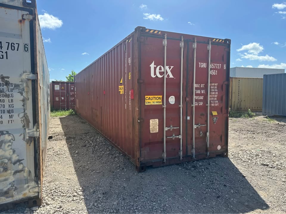 Used 40 High Cube Shipping Container – Solid & Spacious! - Image 3