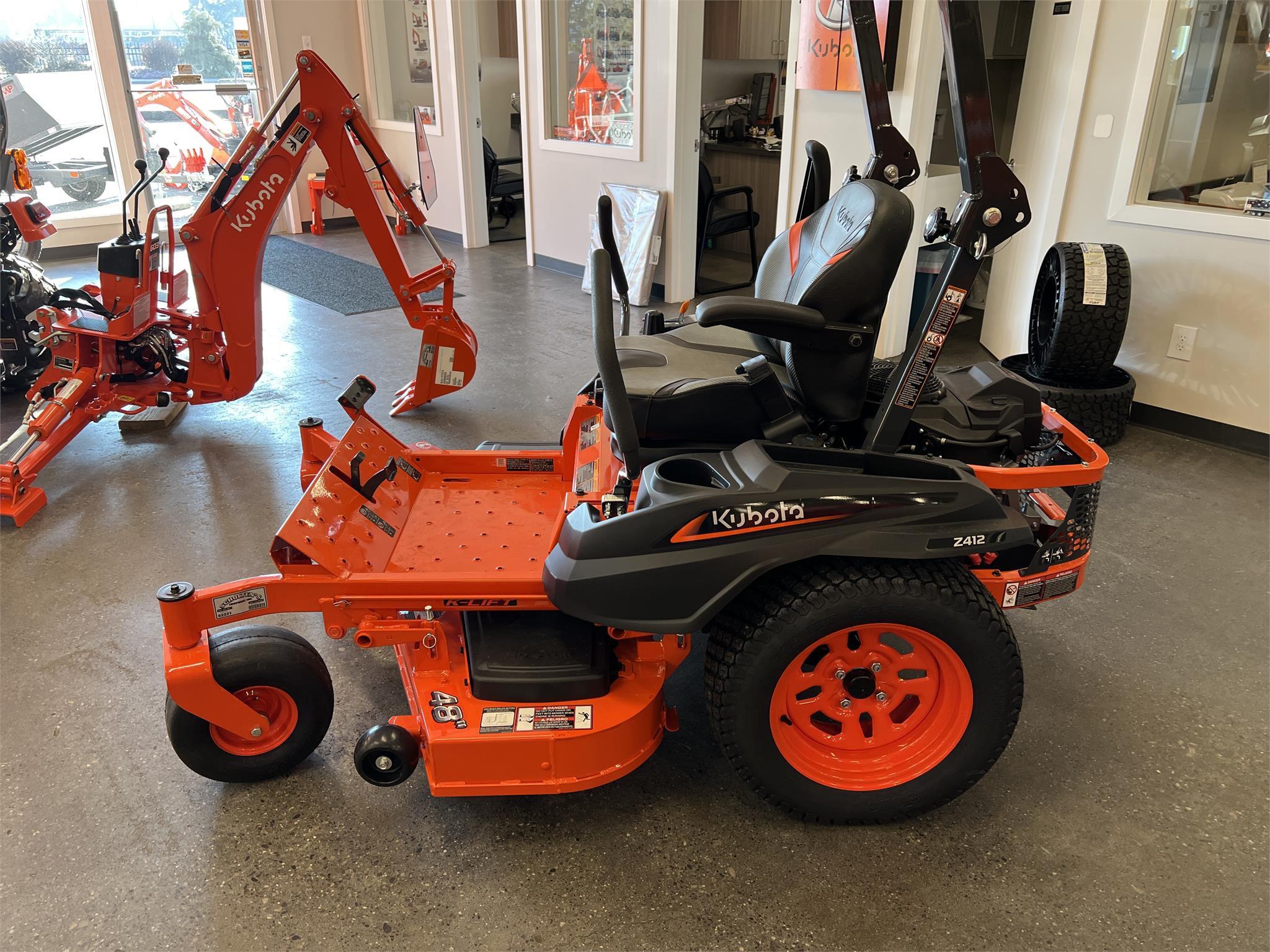 2025 Kubota Z412 Lawn Mower - Image 2