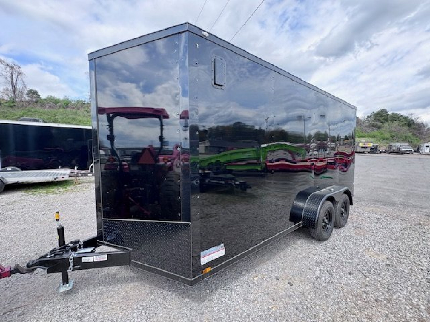 New2025 Outlaw Trailers 7X16 7K Cargo / Enclosed Trailer - Image 2
