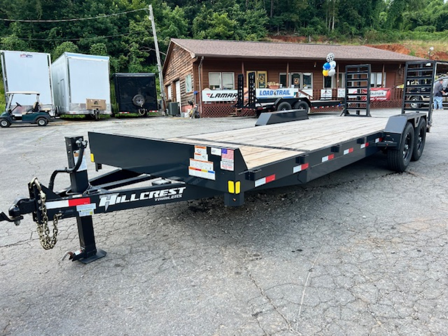 New2025 Hillcrest Trailers 22+2 16k Equipment Trailer