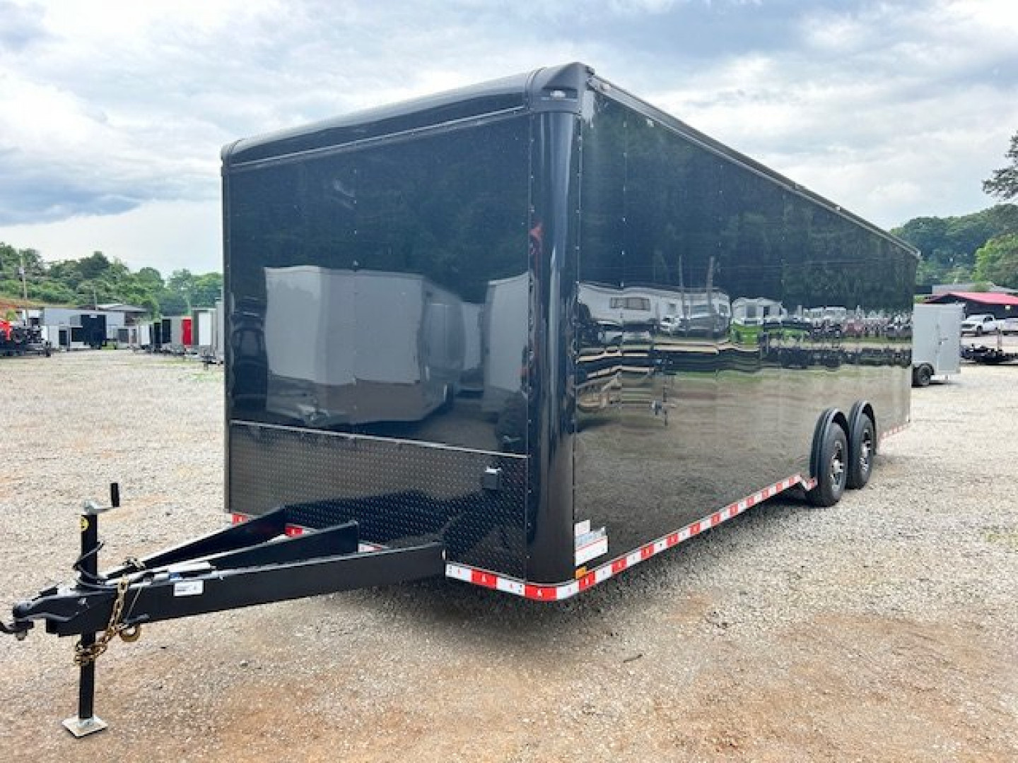 New2025 Outlaw Trailers 8.5x28 12k Car / Racing Trailer