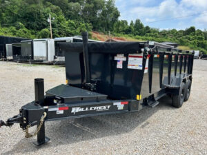 New2025 Hillcrest Trailers 7x16 14k 40" sides Dump Trailer