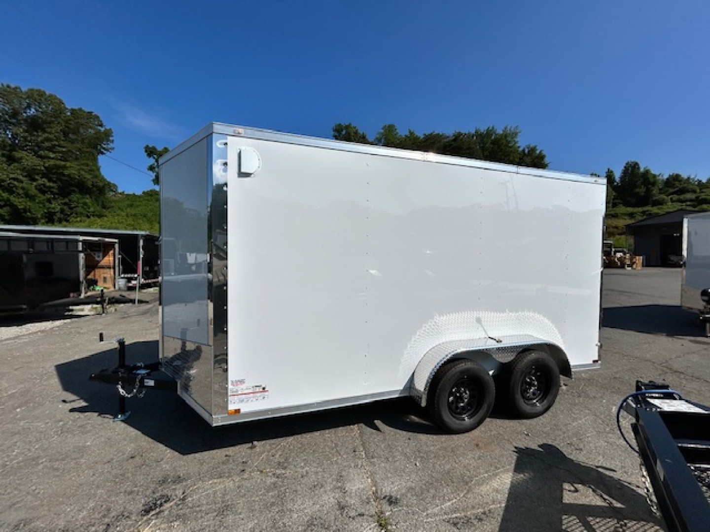 New2025 Outlaw Trailers 7x14 7k Cargo / Enclosed Trailer W/E trac on walls - Image 9