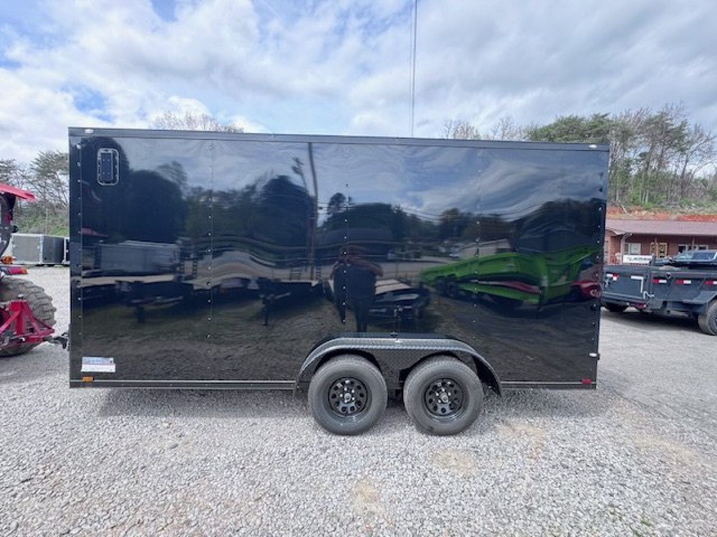 New2025 Outlaw Trailers 7X16 7K Cargo / Enclosed Trailer - Image 4