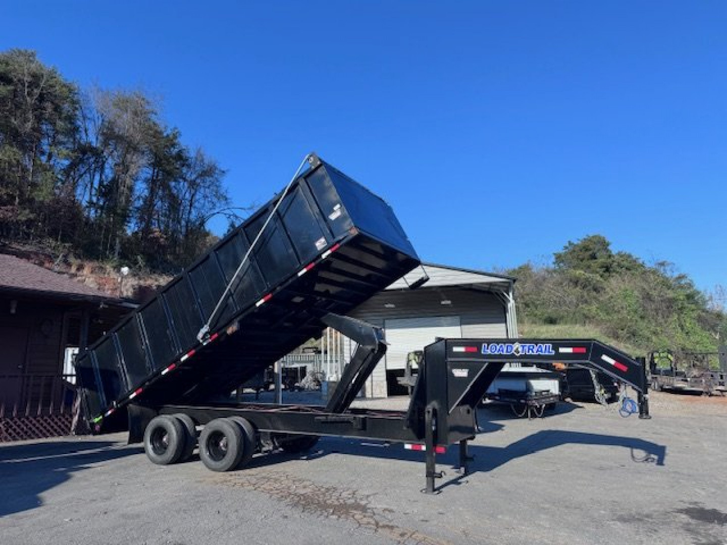 NewNEW 2024 Load Trail 20' Deckover Dump Trailer - Image 7