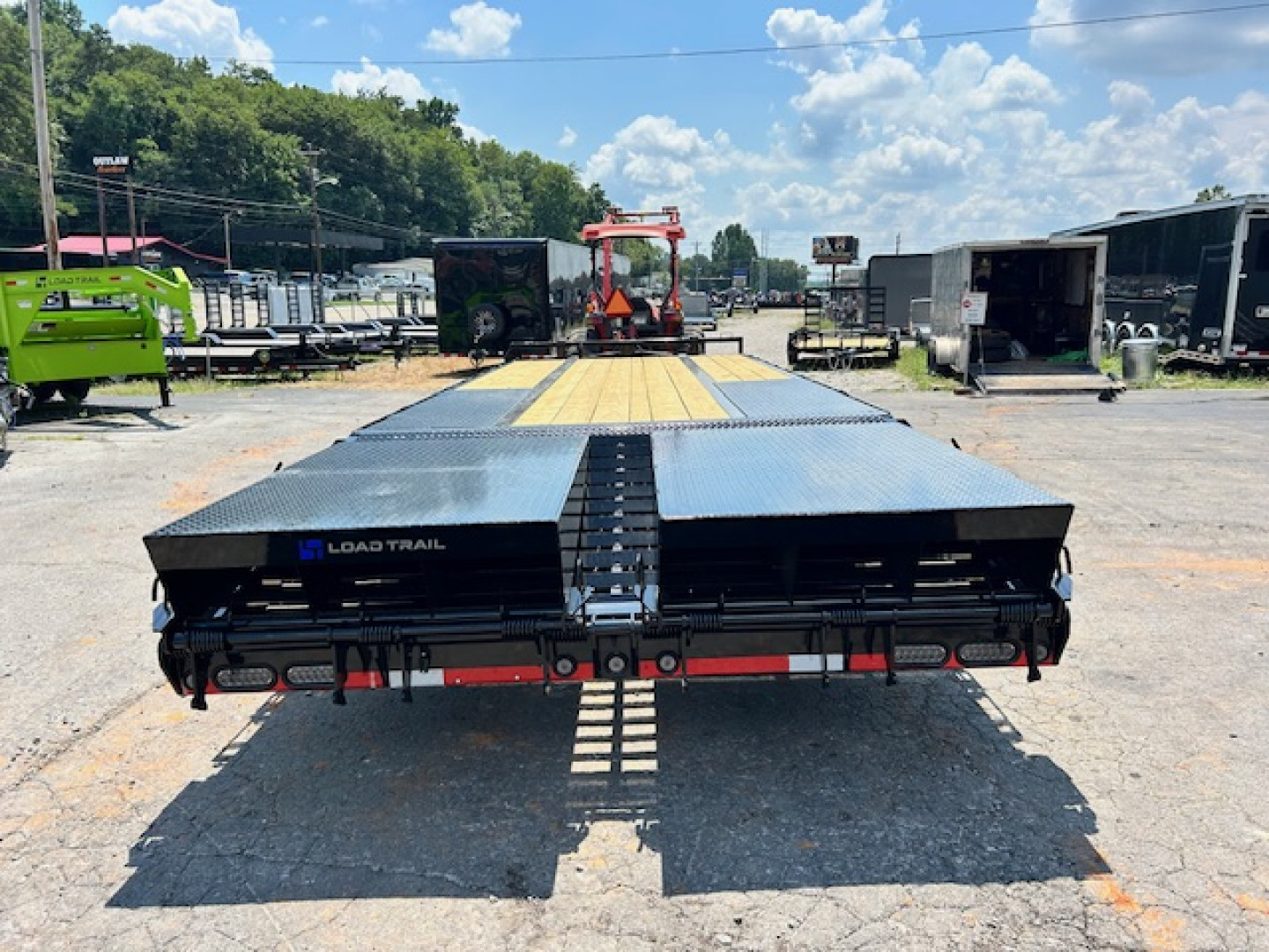 New2026 Load Trail 102x25 20k pintle Equipment Trailer - Image 4