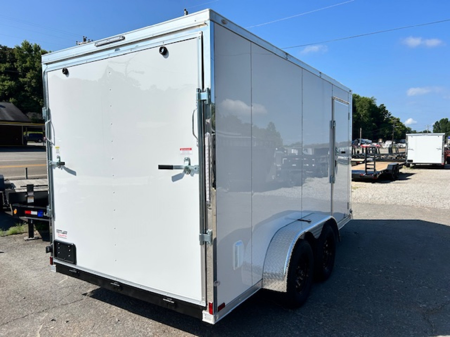 New2025 Outlaw Trailers 7x14 7k Cargo / Enclosed Trailer W/E trac on walls - Image 6