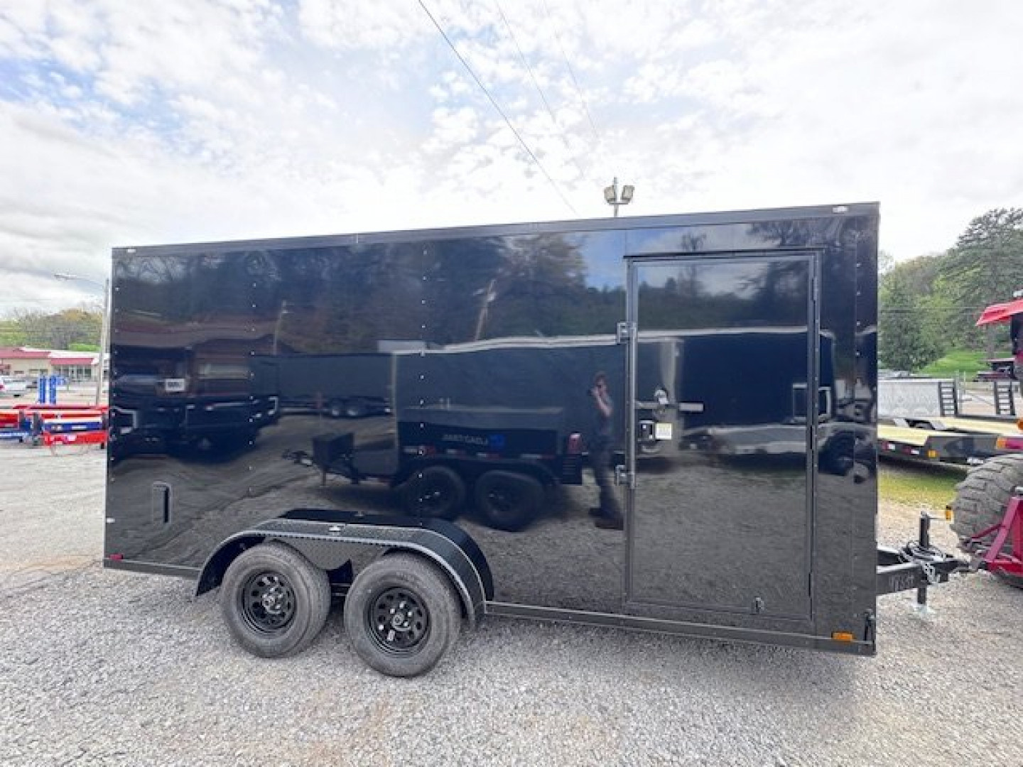 New2025 Outlaw Trailers 7X16 7K Cargo / Enclosed Trailer - Image 8