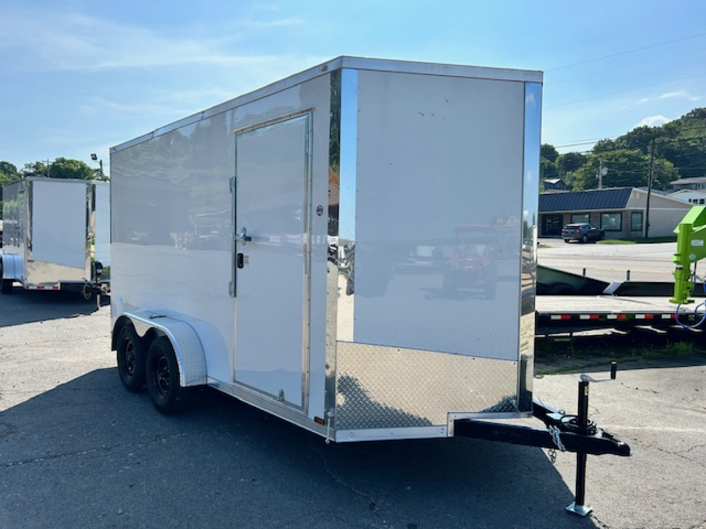 New2025 Outlaw Trailers 7x14 7k Cargo / Enclosed Trailer W/E trac on walls - Image 8