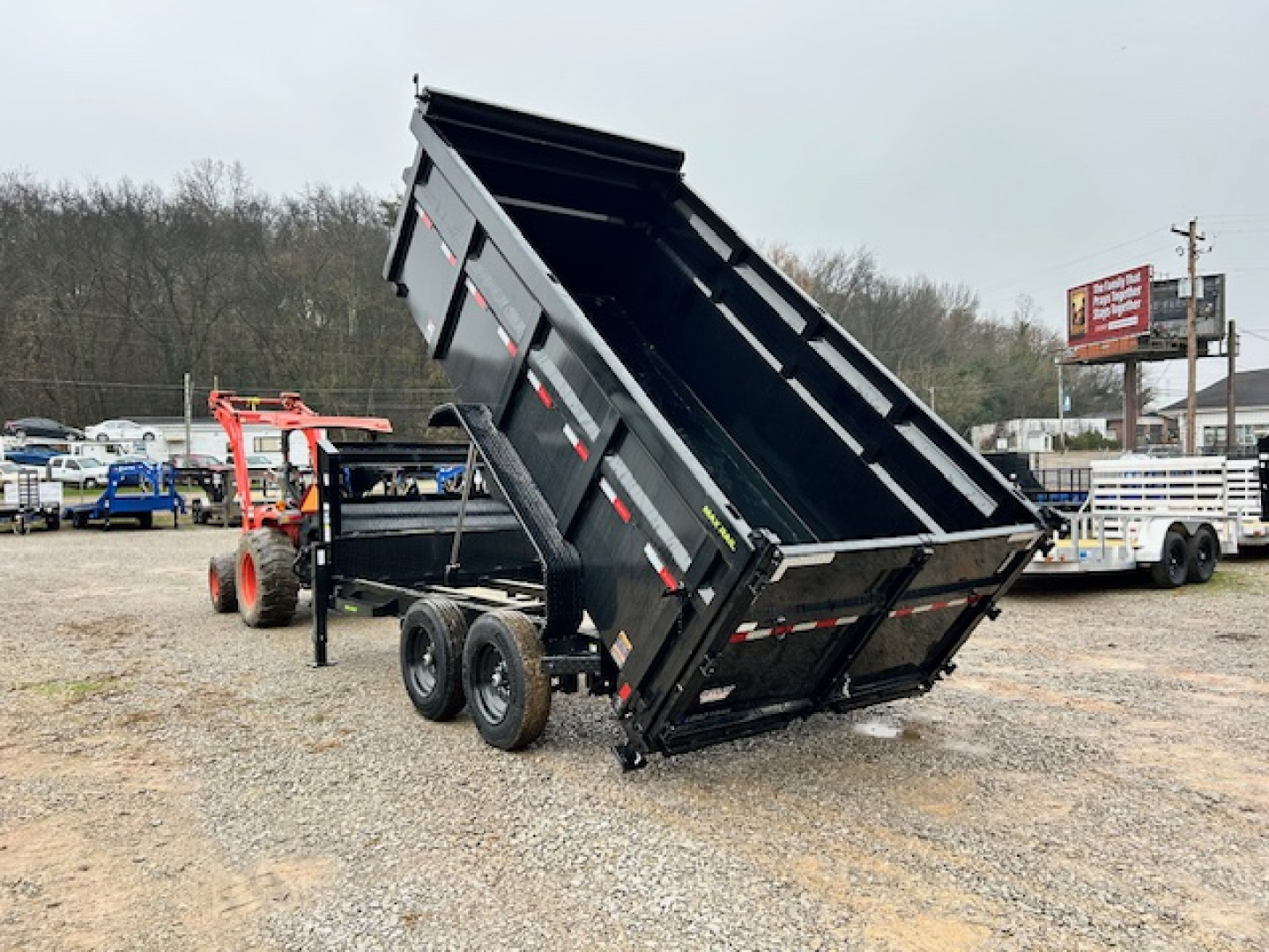 New2026 Load Trail 7x14 16k 4' sides Dump Trailer - Image 7