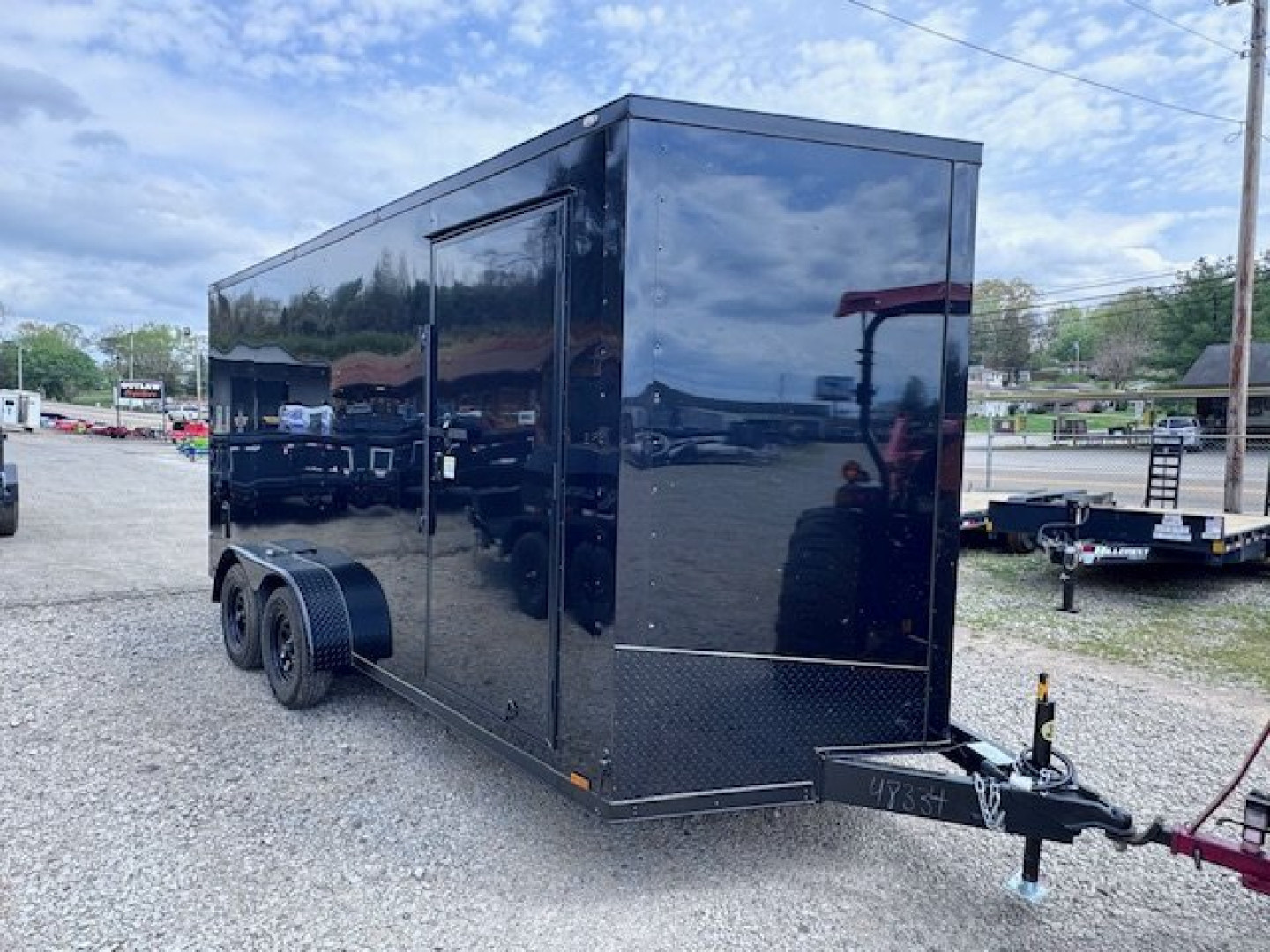 New2025 Outlaw Trailers 7X16 7K Cargo / Enclosed Trailer - Image 9