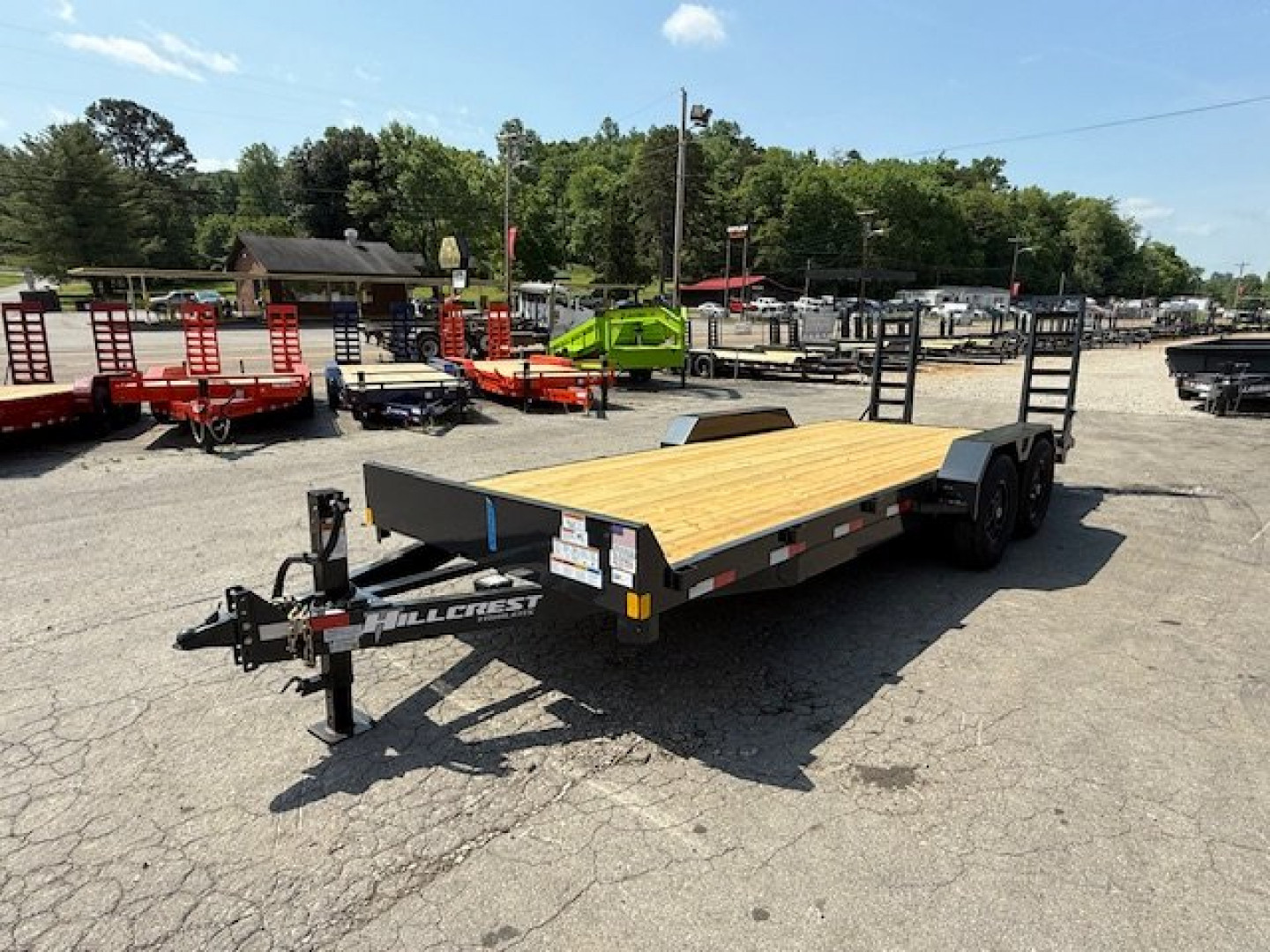 New2025 Hillcrest Trailers 18+2 14k Equipment Trailer