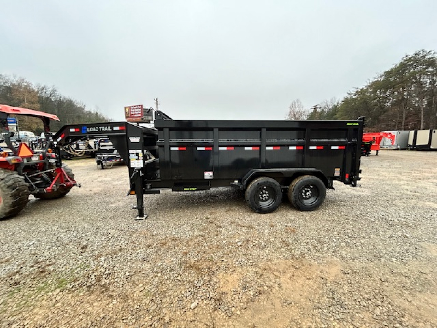New2026 Load Trail 7x14 16k 4' sides Dump Trailer - Image 3