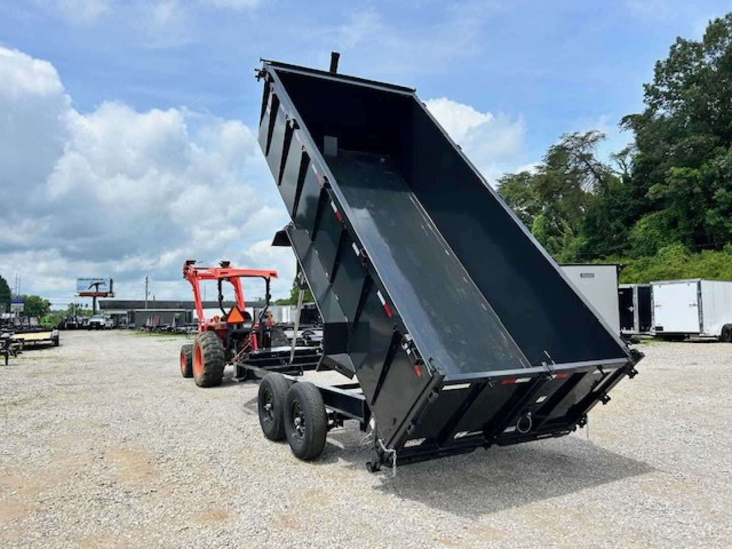 New2025 Hillcrest Trailers 7x16 14k 40" sides Dump Trailer - Image 8