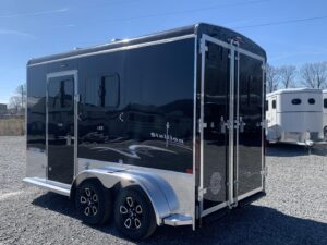 2025 HOMESTEADER STALLION 213SB 2 HORSE SLANT LOAD