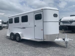 2025 BEE TRAILERS CHIEF 3 HORSE BUMPER SLANT