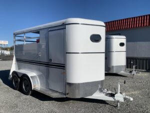 2025 BEE TRAILERS DURANGO 2 HORSE BUMPER SLANT