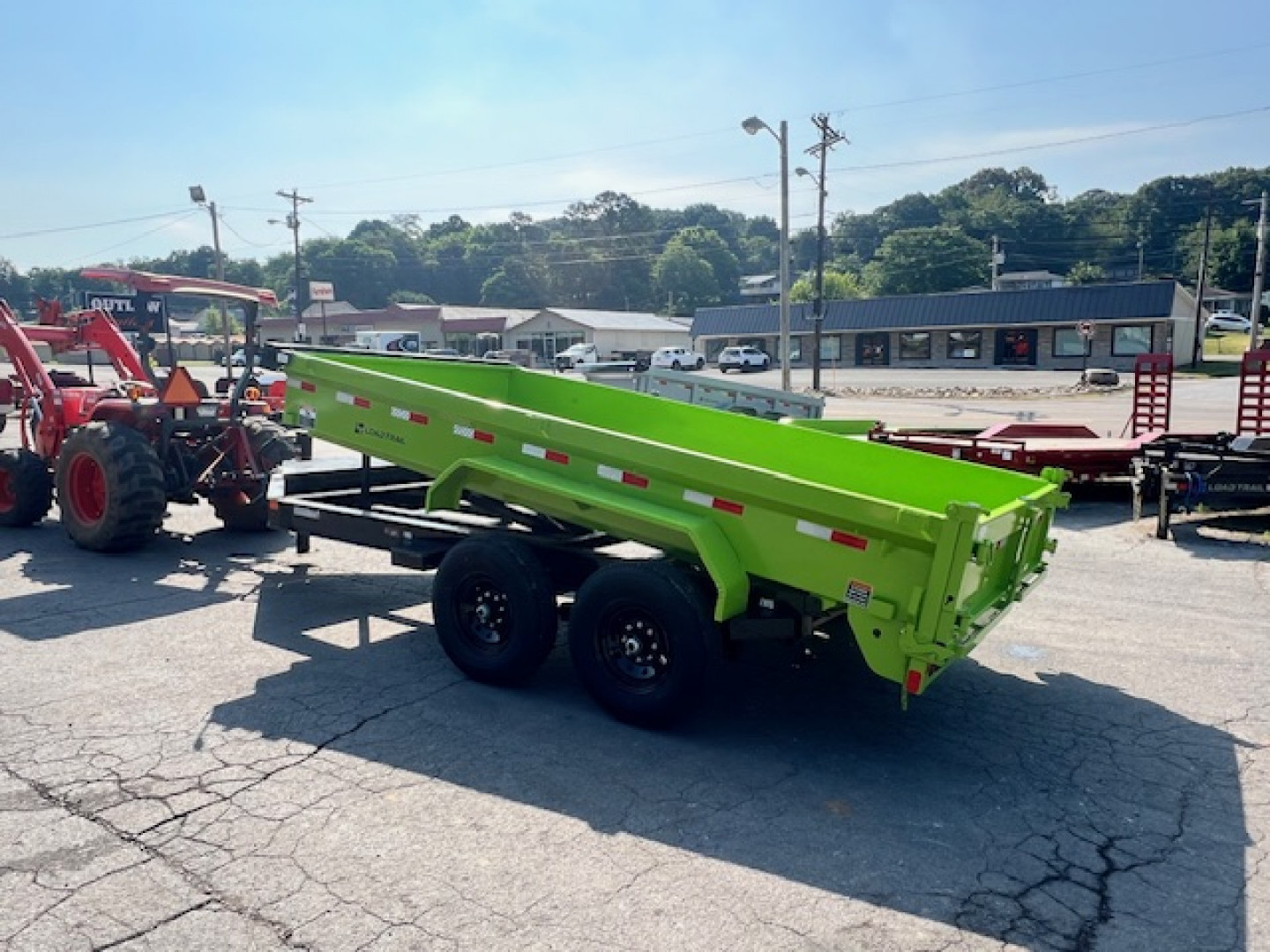 New2025 Load Trail 7x14 14k 18" sides Dump Trailer - Image 12