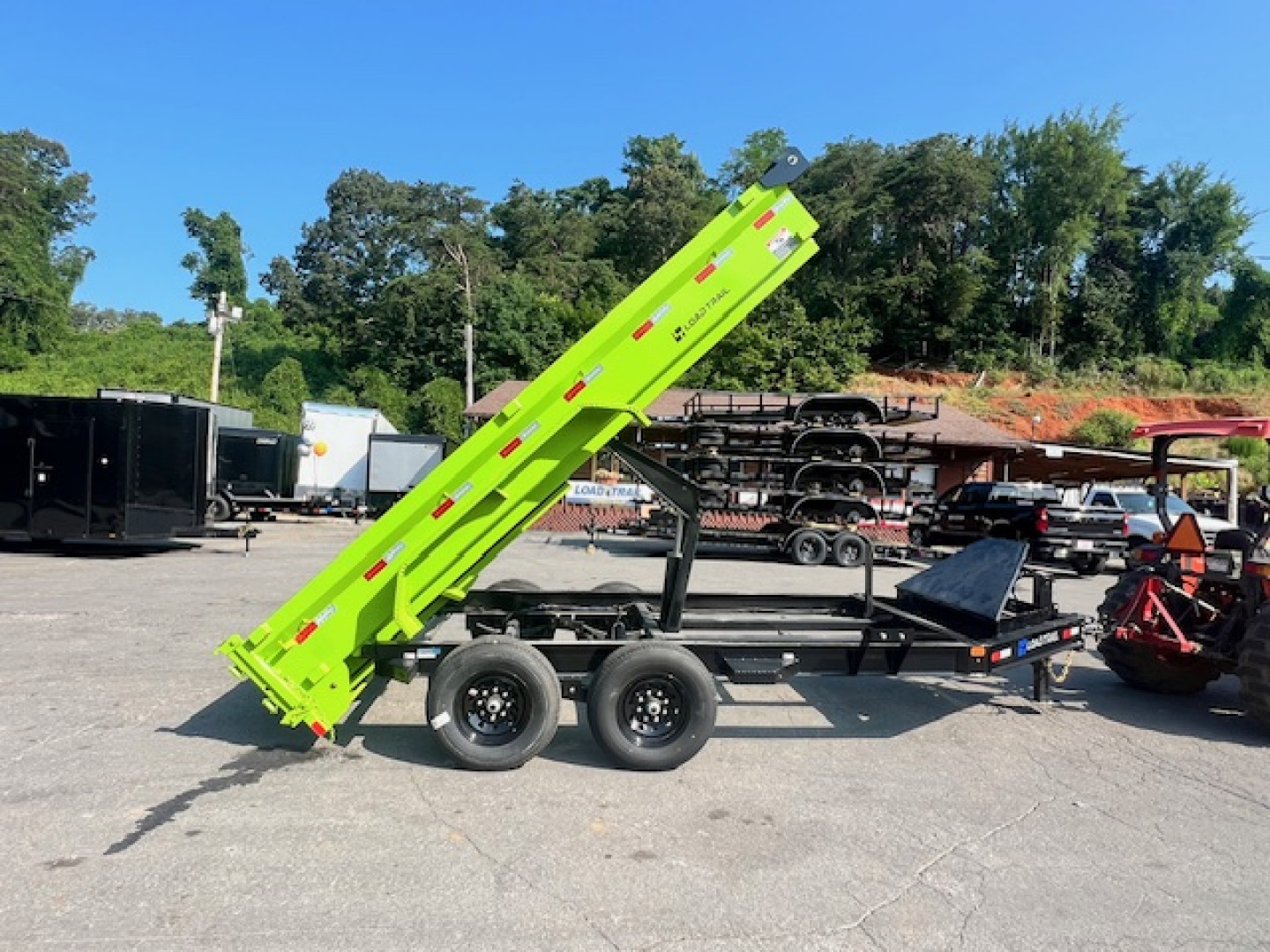 New2025 Load Trail 7x14 14k 18" sides Dump Trailer - Image 16