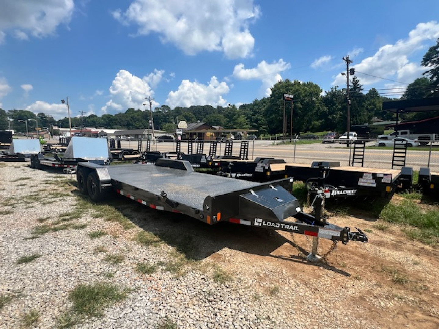 NEW Load Trail 83" x 22' Tandem Axle Carhauler - Image 2