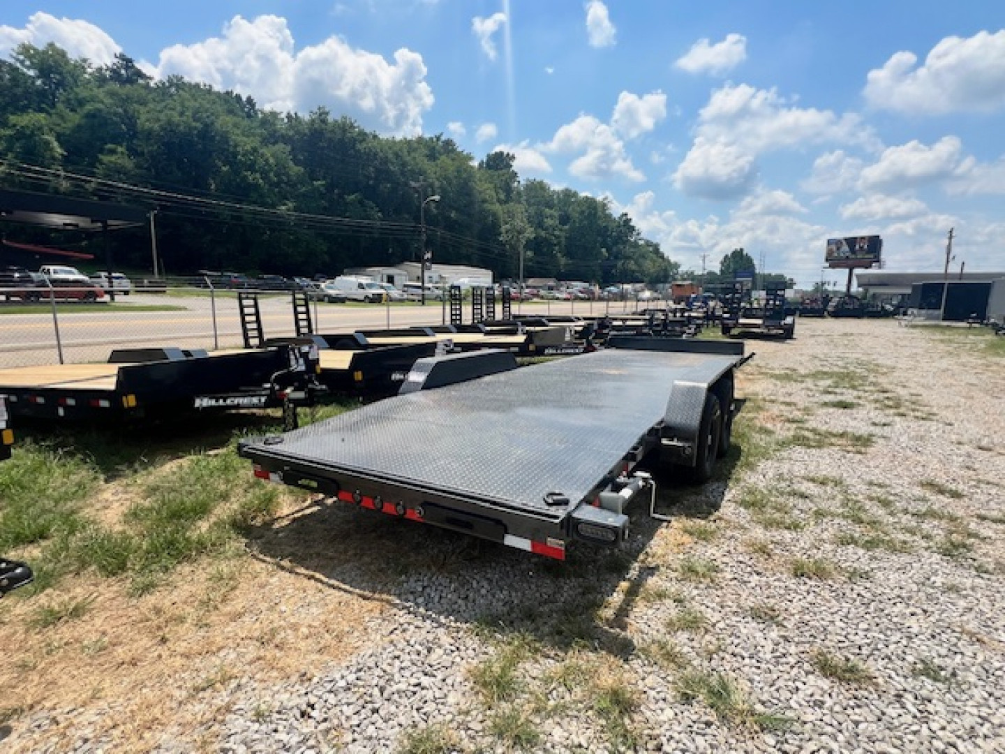 NEW Load Trail 83" x 22' Tandem Axle Carhauler - Image 5