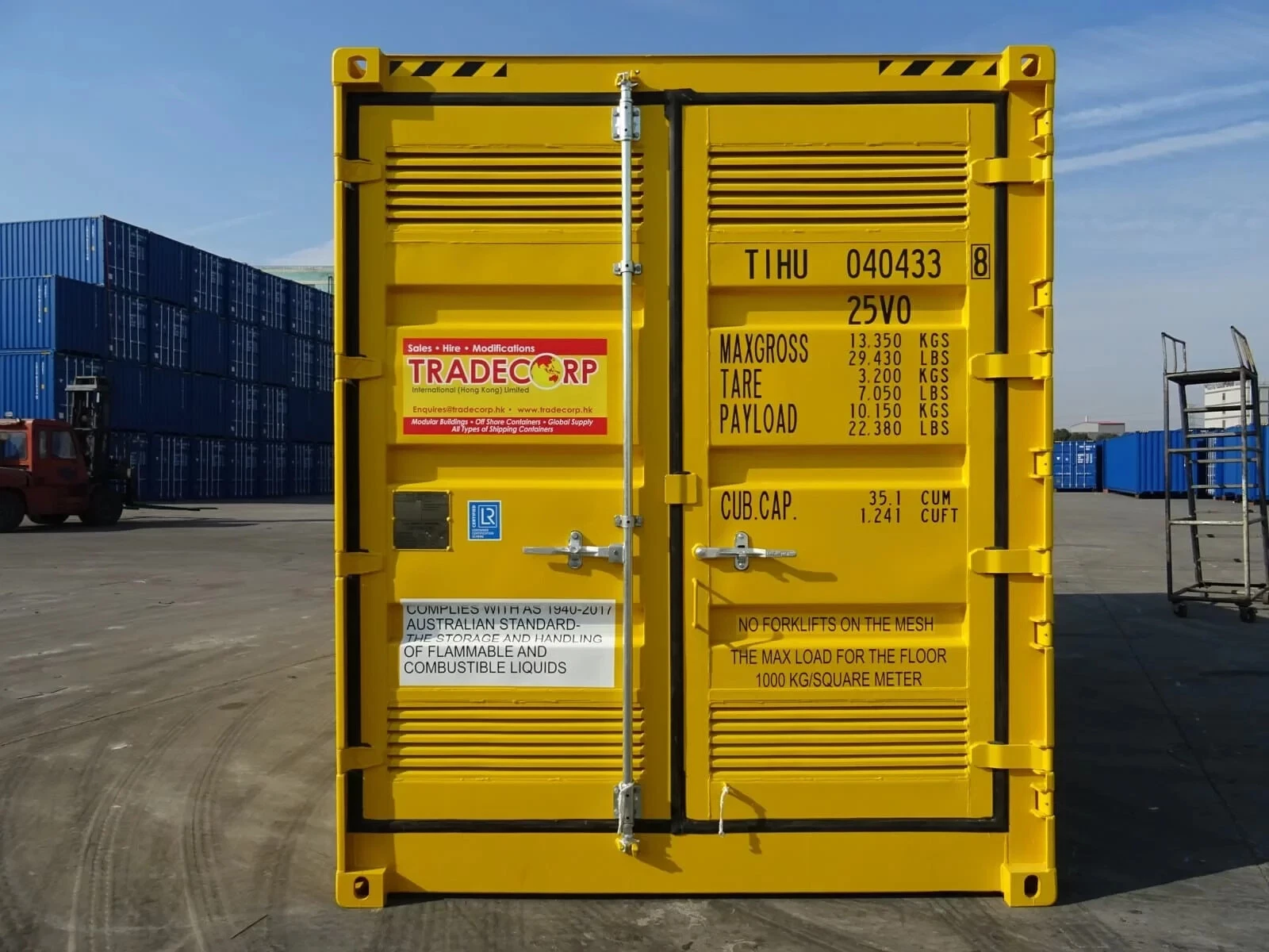 20ft dangerous goods shipping container - Image 2