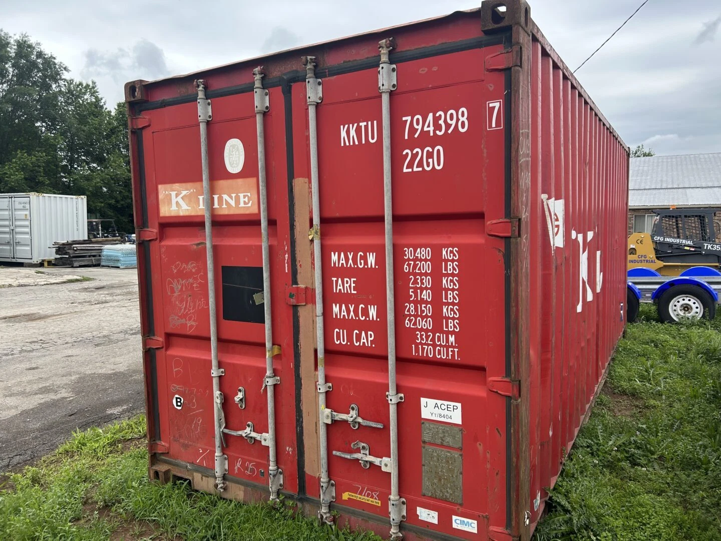 20' Shipping Container CCR18113