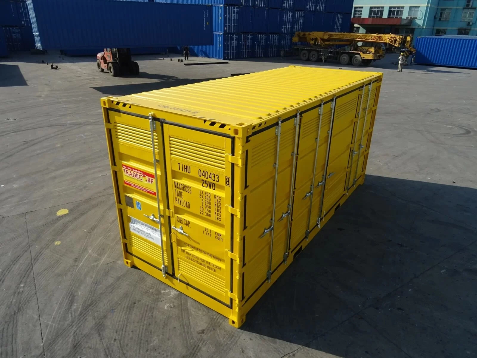 20ft dangerous goods shipping container - Image 4