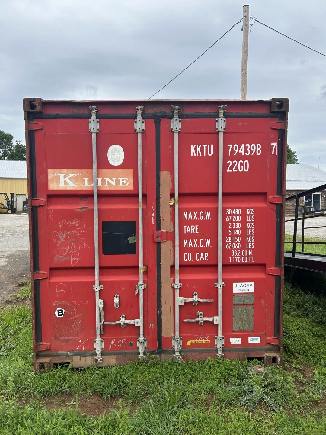 20' Shipping Container CCR18113 - Image 3